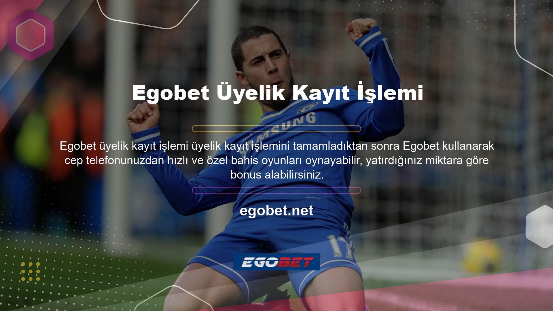 Ancak Egobet web sitesi bir Egobet mobil bahis sitesidir ve kullanımı genel olarak kolaydır
