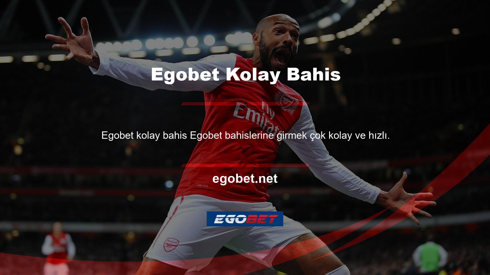 Bahisçiler, sunduğu bahis ve casino oyunu seçenekleriyle en popüler Egobet giriş adreslerinde kazanabilirler