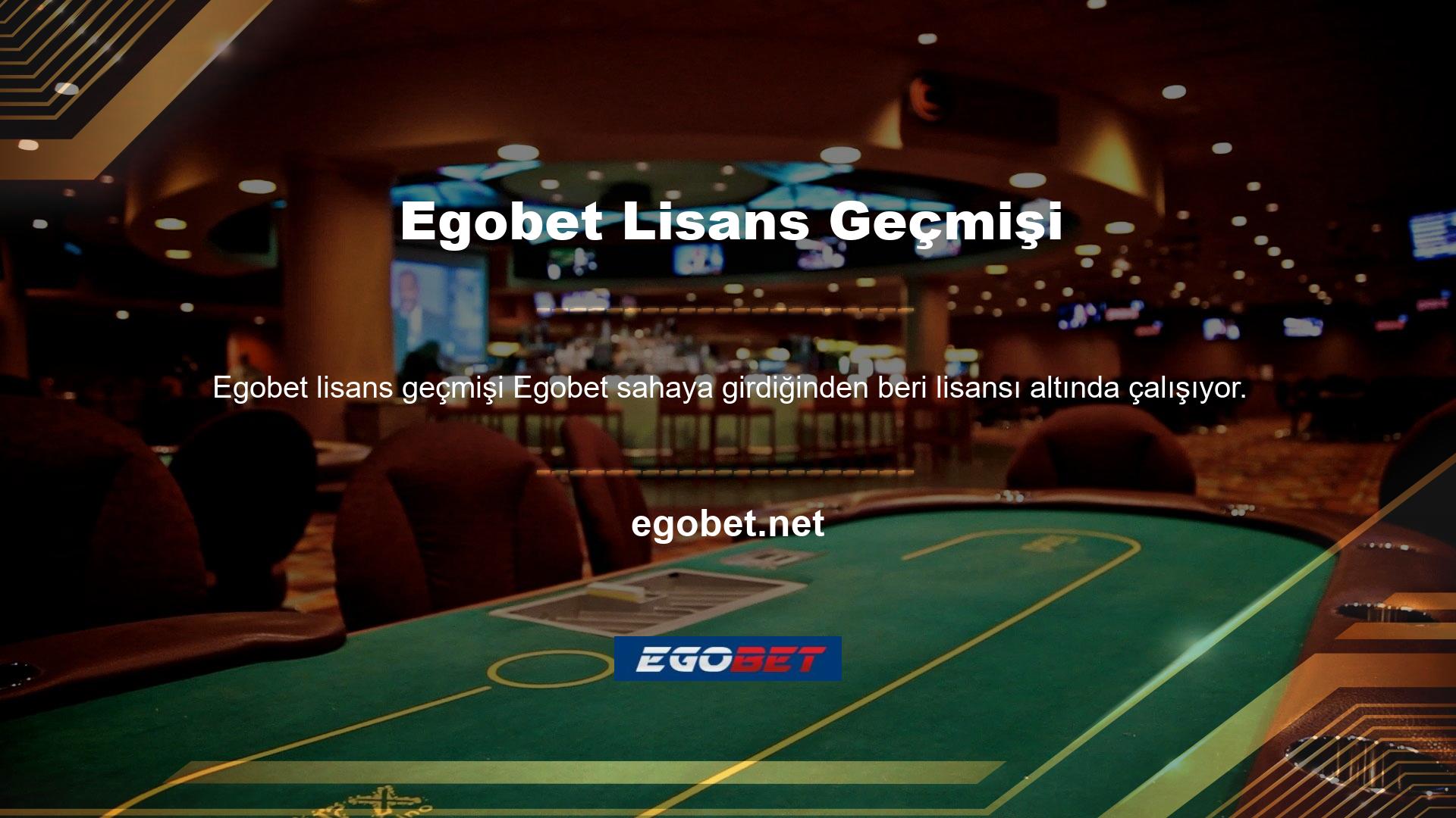 Kısacası, Egobet bahis siteleri güvenilirlik sorunları olan siteler gibi değildir